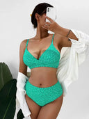 High Waist Women's Bikini Set for Summer Fun