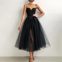 Chic Tulle Corset Evening Dress for Women
