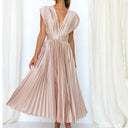 V-Neck Dress in Chic Style