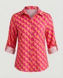 Chic Lapel Collar Blouse for Effortless Style