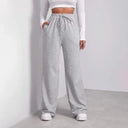 Chic Straight-Cut Jogging Suit for Women