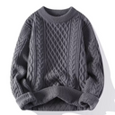 Chunky Cream Cable Knit Sweater for Women