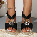 Chic Women's Platform Wedge Sandals for Summer Events