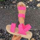 Chic Women's Summer Sandals with Low Heel for Everyday Wear