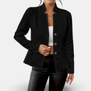 Chic Textured Blazer with Geometric Design for Any Occasion