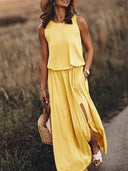 Effortless White Maxi Dress for Any Occasion