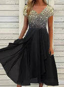 Chiffon Elegance: Stunning Party Dress