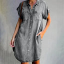 Summer Breeze Denim Dress: Effortless Style