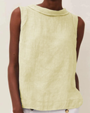 Chic Short Sleeve Blouse with Round Neckline