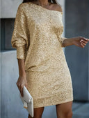 Glamorous Sequin Mini Dress for Parties
