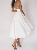 Chic V-Neck Strap Dress for Any Occasion