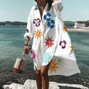 Chic Midi Shirt Dress for Women