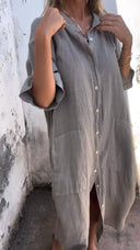 Chic Long Shirt Dress for Effortless Style