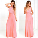 Chic Elastic Strap Wrap Dress