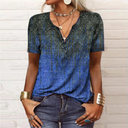 Chic Printed Summer Blouse for Effortless Style