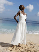 Chic Cotton Maxi Dress for Summer Style