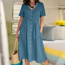 Chic Cotton Dress for Effortless Style
