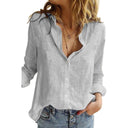 Chic Women's Blouse in Stylish Fabrics
