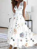 Chic Cotton Maxi Dress - Famke