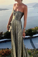 Chic Off-Shoulder Maxi Dress for Women