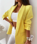 Chic Women's Black Blazer Jacket