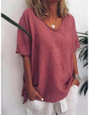 Chic Women's Oversized White T-Shirt