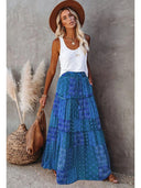 Vintage Bohemian Maxi Skirt for Boho Style