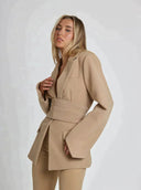 Chic Belted Blazer for Sophisticated Style