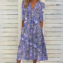 Floral Midi Dress - Hannah Style