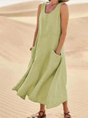 Spring Floral Dress in Vibrant Colors