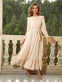 Leila Tie Belt Maxi Dress Collection