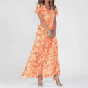 Chic Floral Chiffon Dress for All Occasions