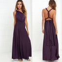 Chic Strap-Embellished Elastic Wrap Dress