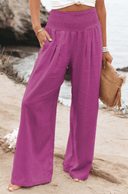 Chic Women’s Palazzo Pants in Stretch Fabric