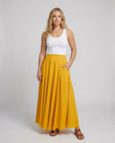 Airy High-Waist Maxi Skirt for Women