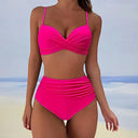 Chic High-Waisted Swimwear Set