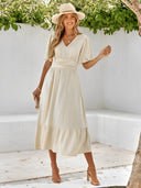 Chic Belted Maxi Dress for Any Occasion