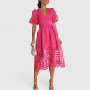 Elanqi | Chic Midi Dress for Any Occasion