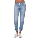 Chic Women's Jogging-Style Jeans