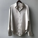 Flowy Satin Blouse for Effortless Style