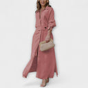 Jeanette V-Neck Maxi Dress for Special Occasions