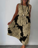 Chic Sleeveless Summer Dress for Women