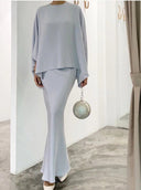 Chic American Pearl Dress Ensemble