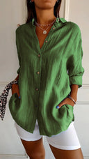 Chic Women's Blouse in Elegant Fabrics