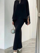 Chic American Pearl Dress Ensemble
