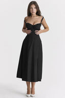 Waist-Defining Summer Fashion Dress