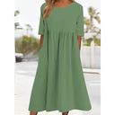 Chic Summer Dress for Women in Elegant Fabrics