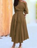 Festive Midi Dress for Special Occasions