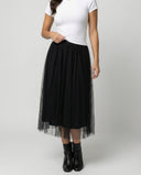 Chic High-Waist Ankle-Length Skirt