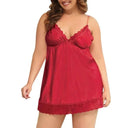 Plus Size Lace Nightgown for Elegant Nights